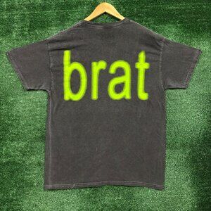 Charli XCX Brat Hyperpop Album Oversized T-Shirt Size Medium